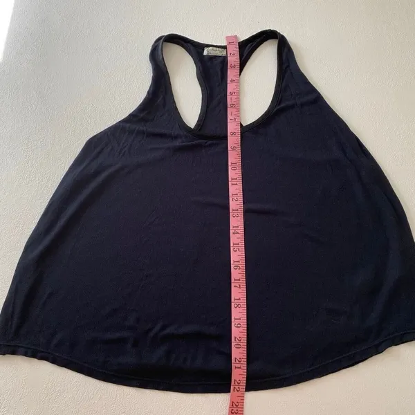 Free People Intimately Navy Blue Racerback Tank Top Women’s Size S - Image 6