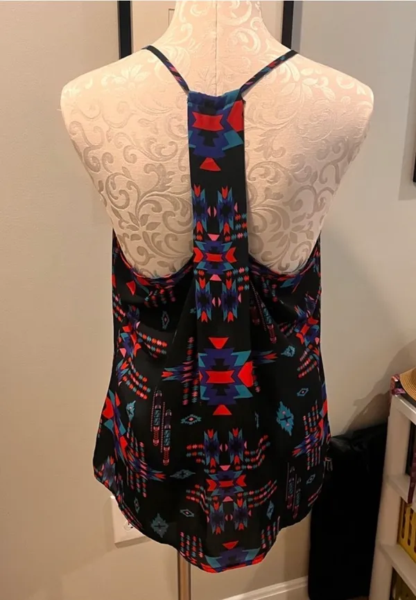Studio Y Aztec Print Tank Top - Image 2