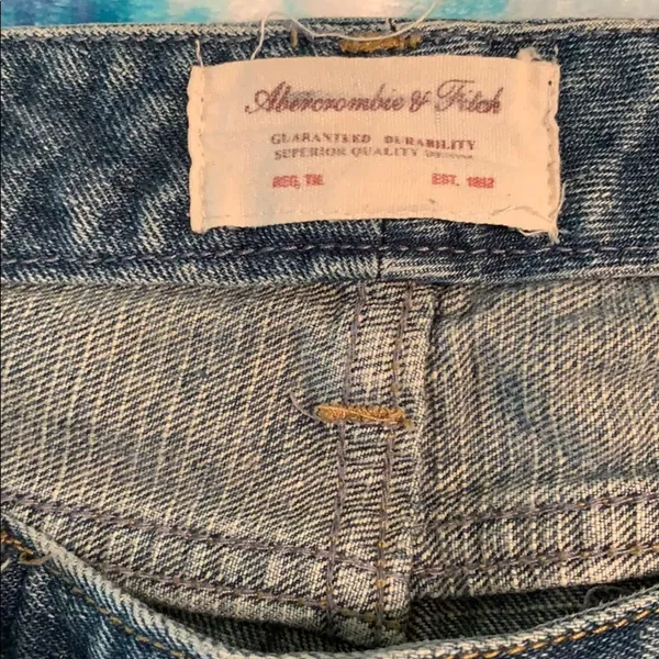 Abercrombie & Fitch GUC flare distressed jeans - Image 5
