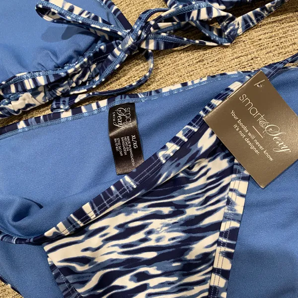Smart & Sexy Triangle String Bikini Set - Image 7
