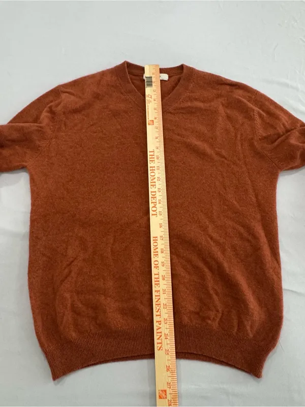 Turnbury brand Orange 100%‎ cashmere sweater - Image 6