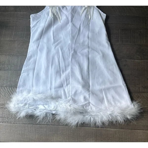 Modern Hero‎ Women's White Hot Angel Costume Dress Only Size Medium - Image 11