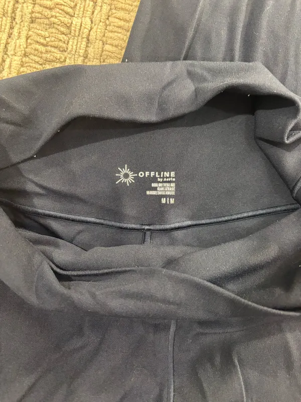 Aerie Offline Crossover Leggings Navy - Image 2