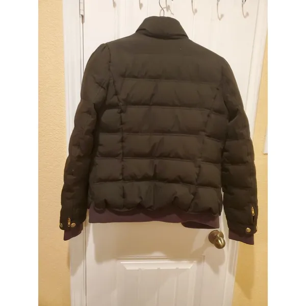 Juicy Couture Womens Brown Jacket Size LARGE - Image 14