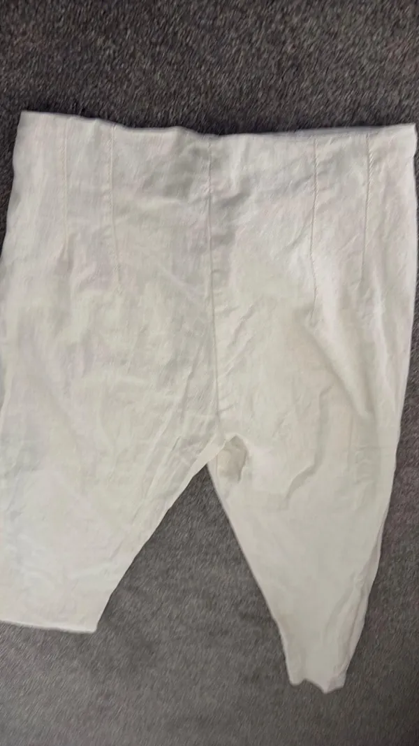 Line pants White Size M - Image 2