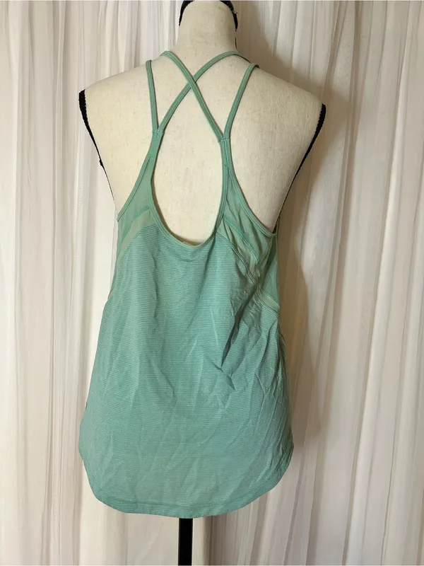 lululemon athletica Mint Green High-Neck Performance Tank - Image 2