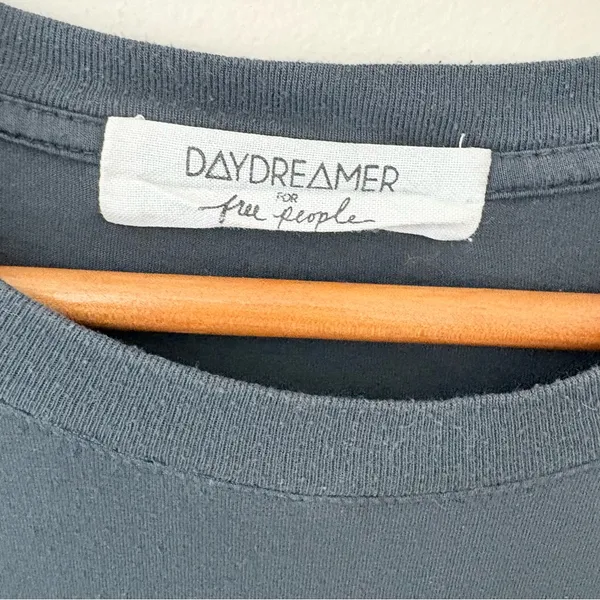 DAYDREAMER FOR FREE PEOPLE Stones Flocked‎ Leopard Tongue Tee Size XS - Image 4