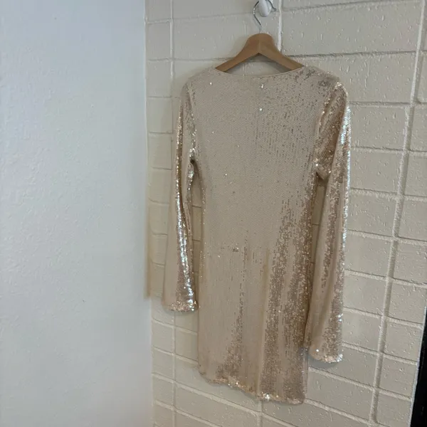 NWT wild fable sequin long sleeve dress - Image 3