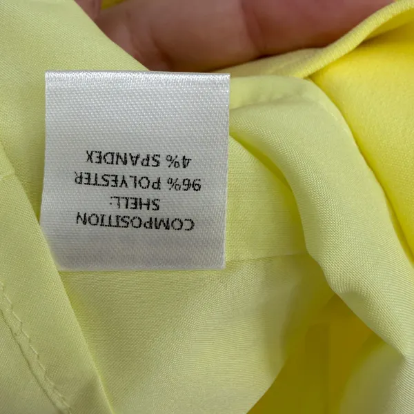 Heiress Beverly Hills Yellow Corset Mini Dress Size M NWT Sleeveless V-Neck‎ - Image 6