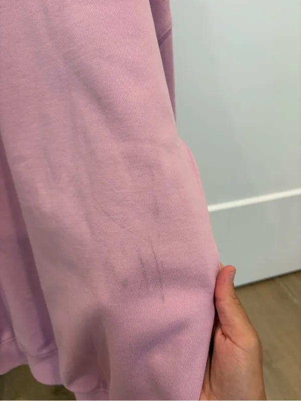 NWT Halfdays Crewneck 100% Cotton Size Medium Pink - Image 8