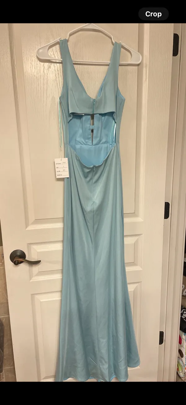 Formal Dress Blue Size 0 - Image 3