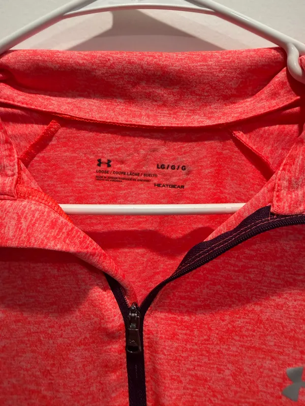 Under Armour zip up top - Image 3