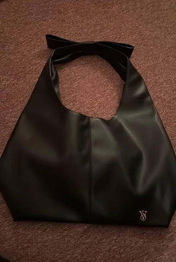 Victoria's Secret Bag Tote Black Large - Image 2