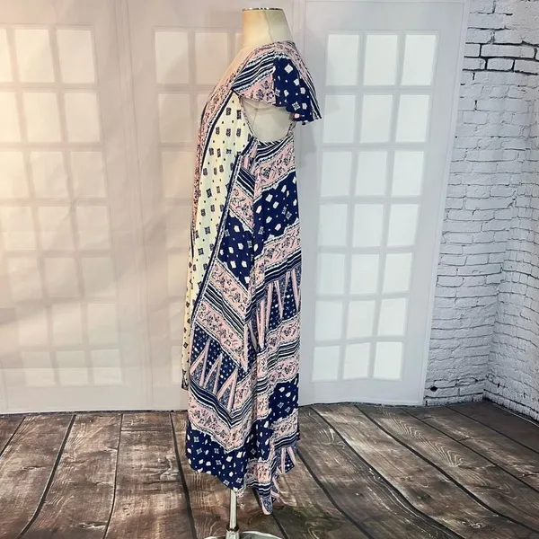 Maeve Anthropologie bohemian cape like sundress size small - Image 9