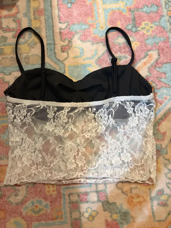 Shein See-Through Top Crop - Image 2