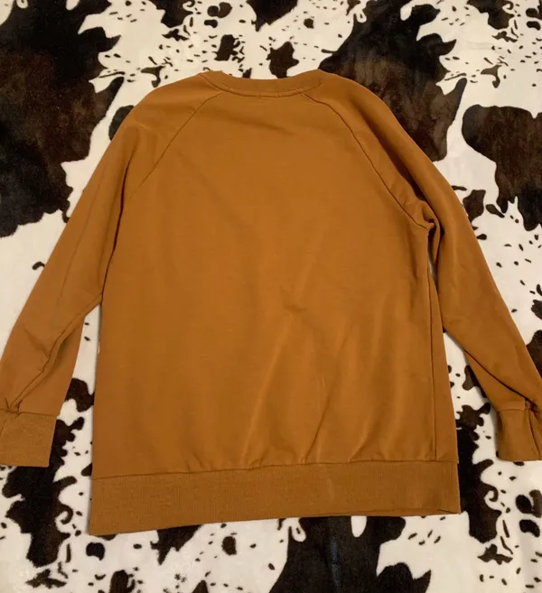 Yellowstone Long Sleeve Shirt Brown Size L - Image 2