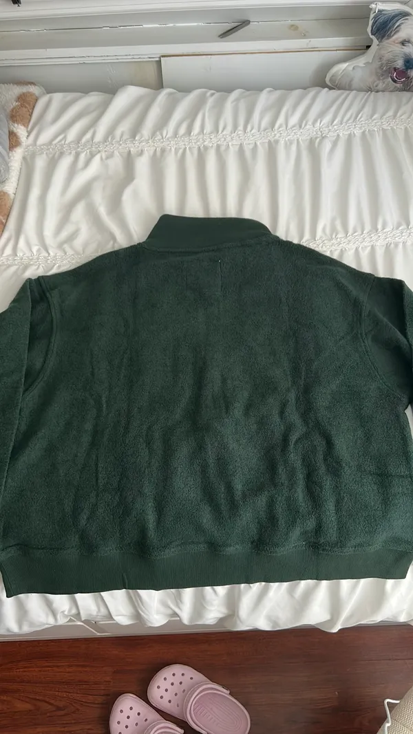 Aerie Quarter-Zip Pullover Sherpa - Image 3