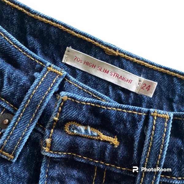 Levi's 70s High-Rise Slim Straight Jeans - Image 3