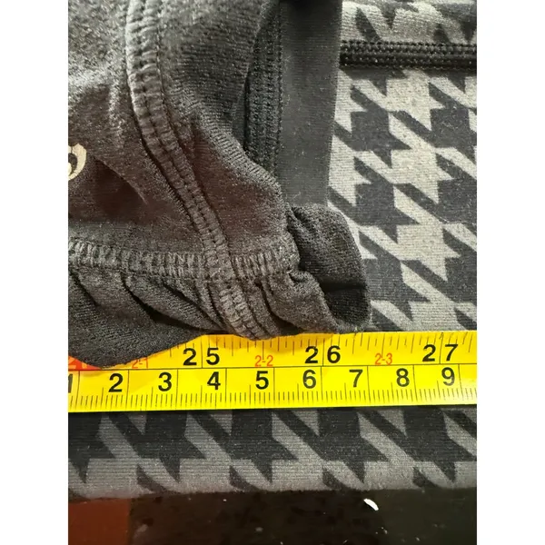 Lululemon Houndstooth Align Leggings Black Gray Women's Size 2 Athleisure‎ - Image 8