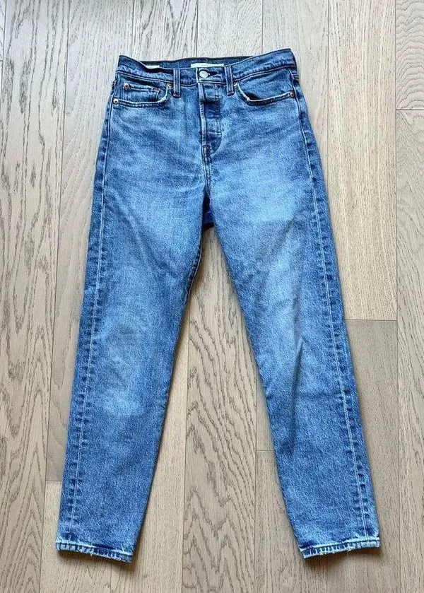 Levi's Wedgie Icon Straight Leg Jeans - Size 26 - Image 3