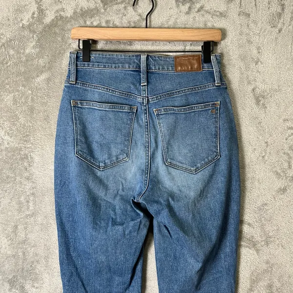Madewell Curvy High-Rise Skinny Jeans Size‎ 26 Cotton Minimalist Classic - Image 2