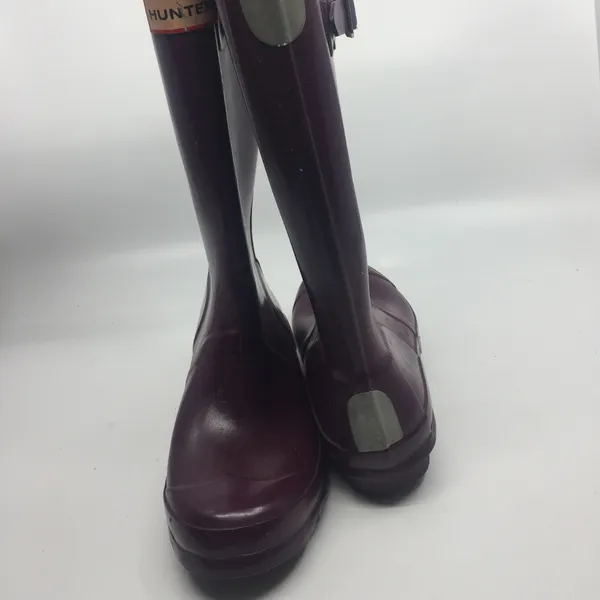 Unisex Hunter Boots Brown Size US 3M/4F - Image 3