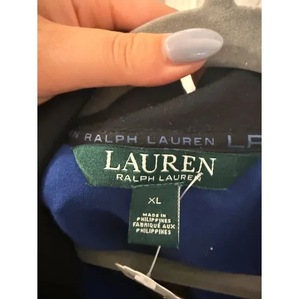 Classic sporty LAUREN Ralph Lauren activewear zip-up jacket - Image 2