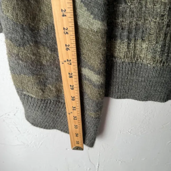 Aeropostale Women‎ Camouflage Print Waterfall Cardigan Sweater Size Medium - Image 7