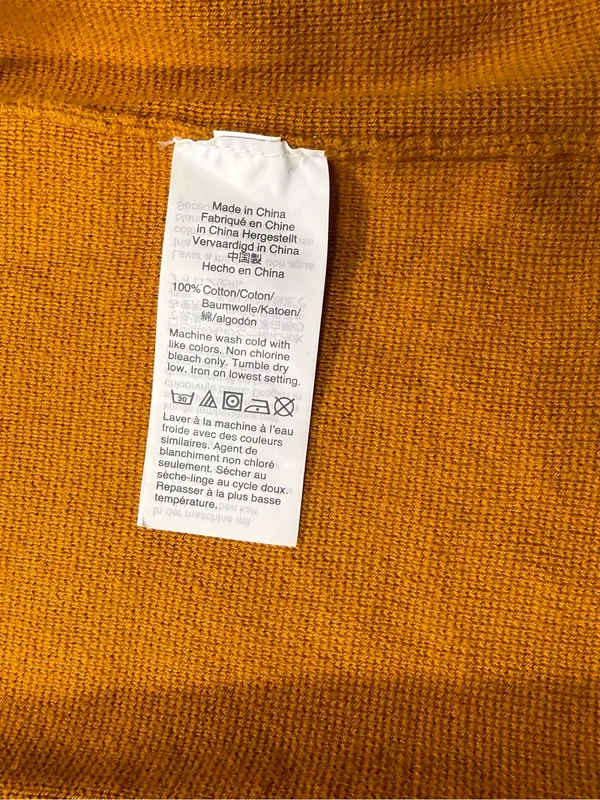 J. Crew 100% Cotton Pumpkin Open-Front Cardigan Coat - Image 7
