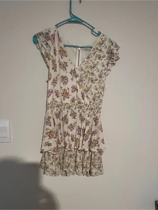 Alice‎ + Olivia Mariska Floral Romper Dress - Image 9