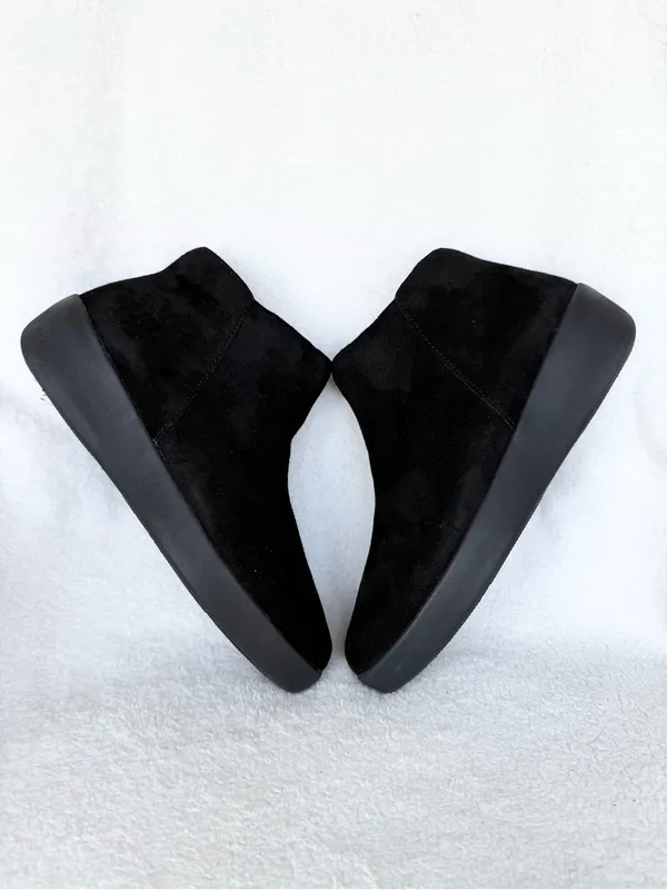 FITFLOP SUMI Ladies Ankle Suede Boots Black Sz EU36/US5 New - Image 5