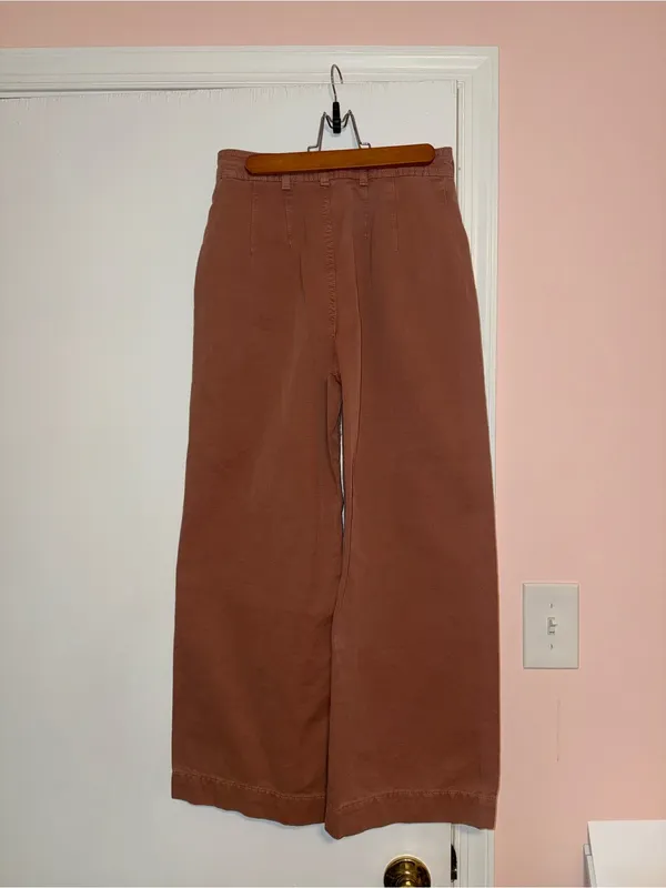 Free people patti pant in rust - Image 5