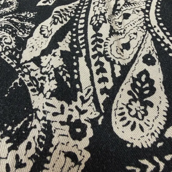 Elie Tahari Paisley Viscose off-the-shoulder blouse Top Size M - Image 6