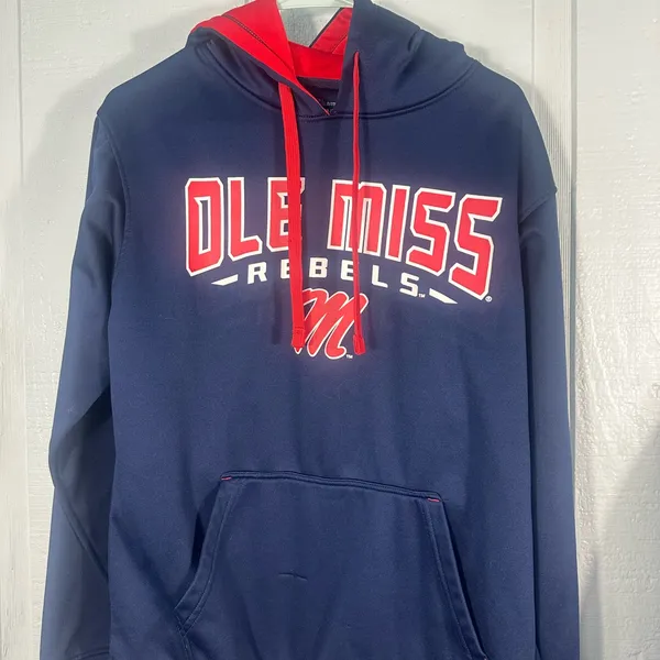 Champion Ole Miss Hoodie Size Small EUC - Image 2