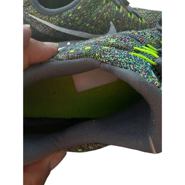Nike‎ Womens Lunrepic Low Flyknit 2 Gray Running Shoes Size 8 - Image 8