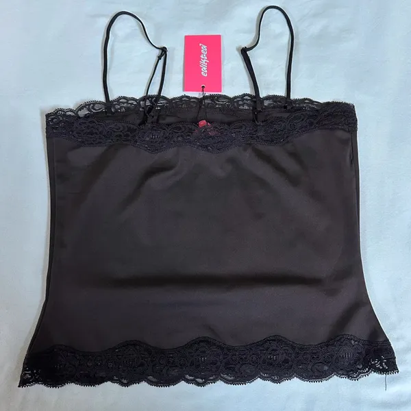 Edikted lace trim tank top - Image 2