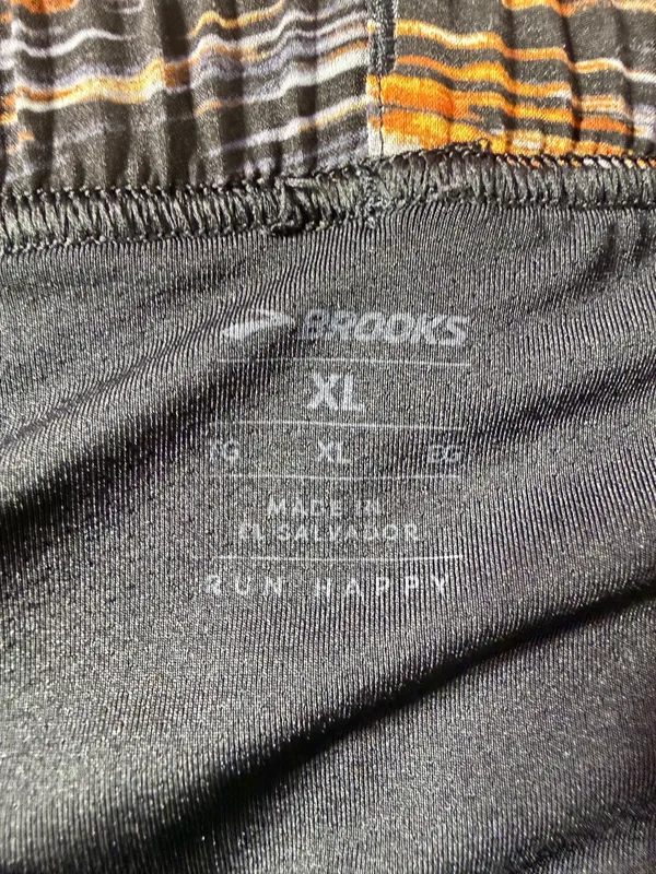 Brooks Women’s XL Running Shorts Multicolor Print Drawstring Athletic SP23 211428 - Image 4