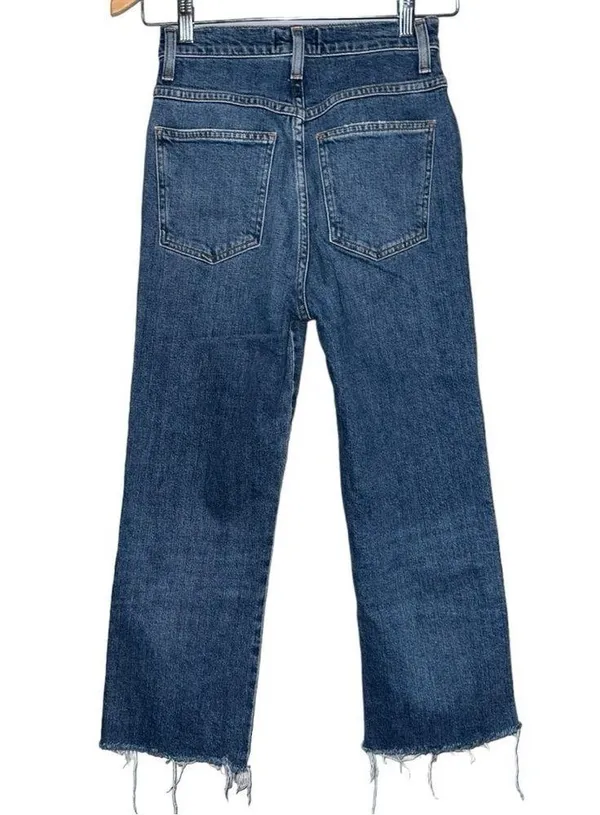 AGOLDE Denim Women’s Size 25 Placebo Blue High Rise Pinch Waist Kick Jeans - Image 7