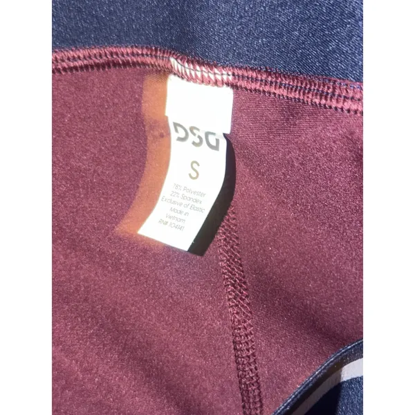 DSG Womens 3" Core Compression Shorts Burgundy Navy Blue DAW15604N Size S NEW - Image 5