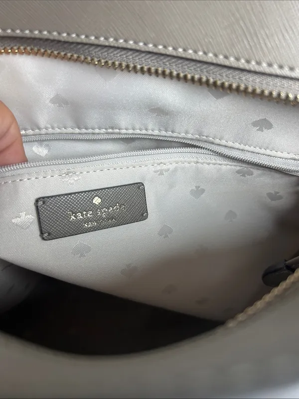 KATE SPADE New York Saffiano Leather Tote Purse Style D411 - Image 5