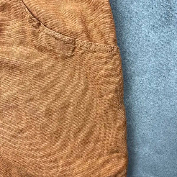 Patagonia Stand Up Shortalls S Umber Brown Organic Cotton Canvas Overalls - Image 13