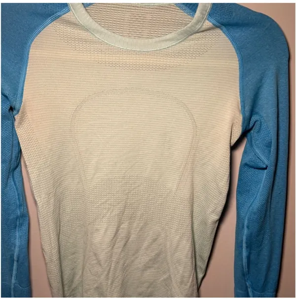 Lululemon Colorblock Long Sleeve Top - Image 2