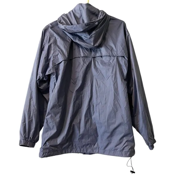 Cabelas Women Blue Zip Windbreaker Rain Jacket lightweight‎ Size Small Outdoor - Image 2