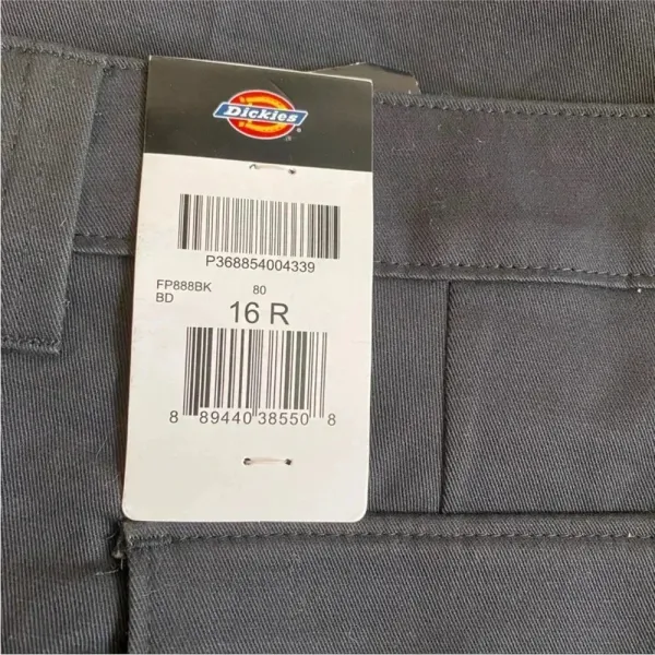 NWT Dickies Women's Stretch Cargo Pants Black Relaxed Fit Straight Leg Sz 16R - Image 6