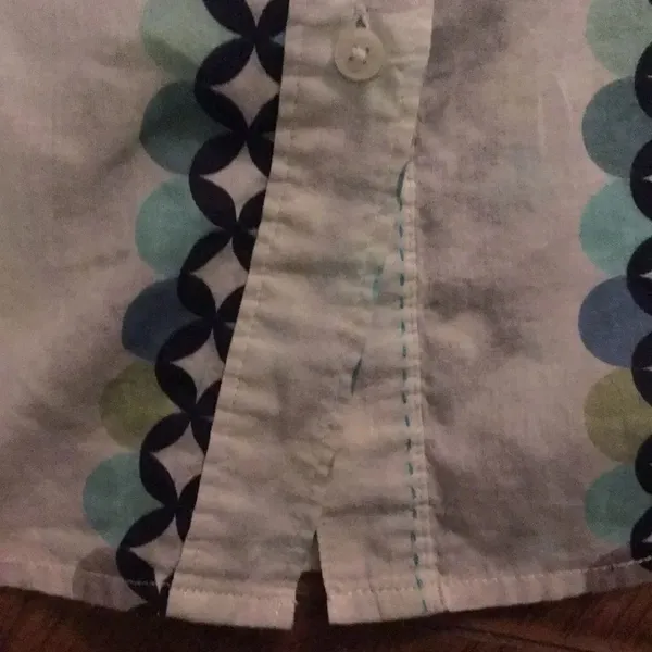Boden retro circles & diamonds sleeveless top - Image 4