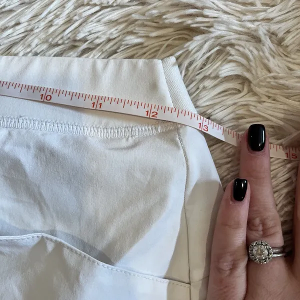Polo Ralph Lauren RLX Women's Performance Skirt-White- xs pockets Skort - Image 4