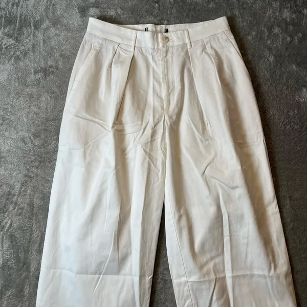 Peruvian Connection Women’s‎ Wide Leg Perugia Trousers Size 2 White - Image 2