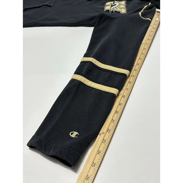 Champion WMU Western Michigan Broncos XXL Lace Up Hockey Hoodie Sweatshirt - Image 9