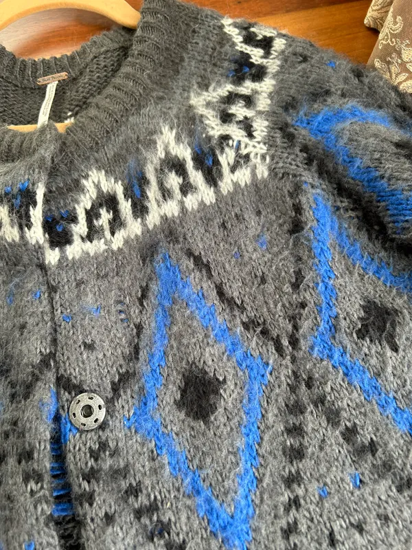 Free People Wool Blend Sweater Coat - Image 15