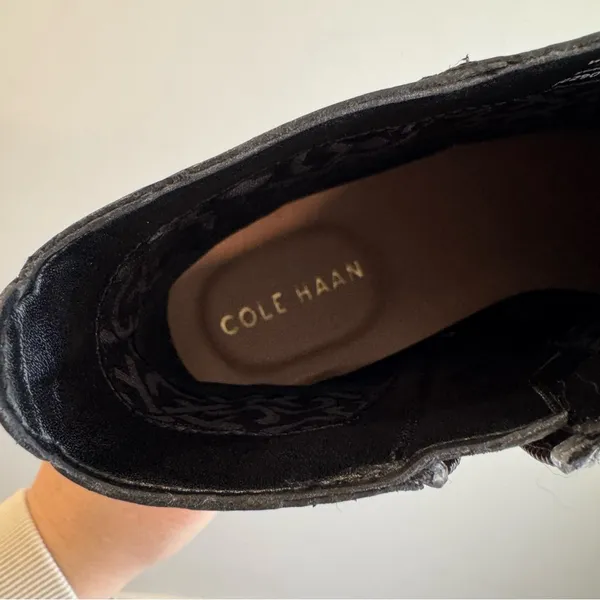NWOT Cole Haan Holis Buckle Bootie‎ in Black Size 8B - Image 6